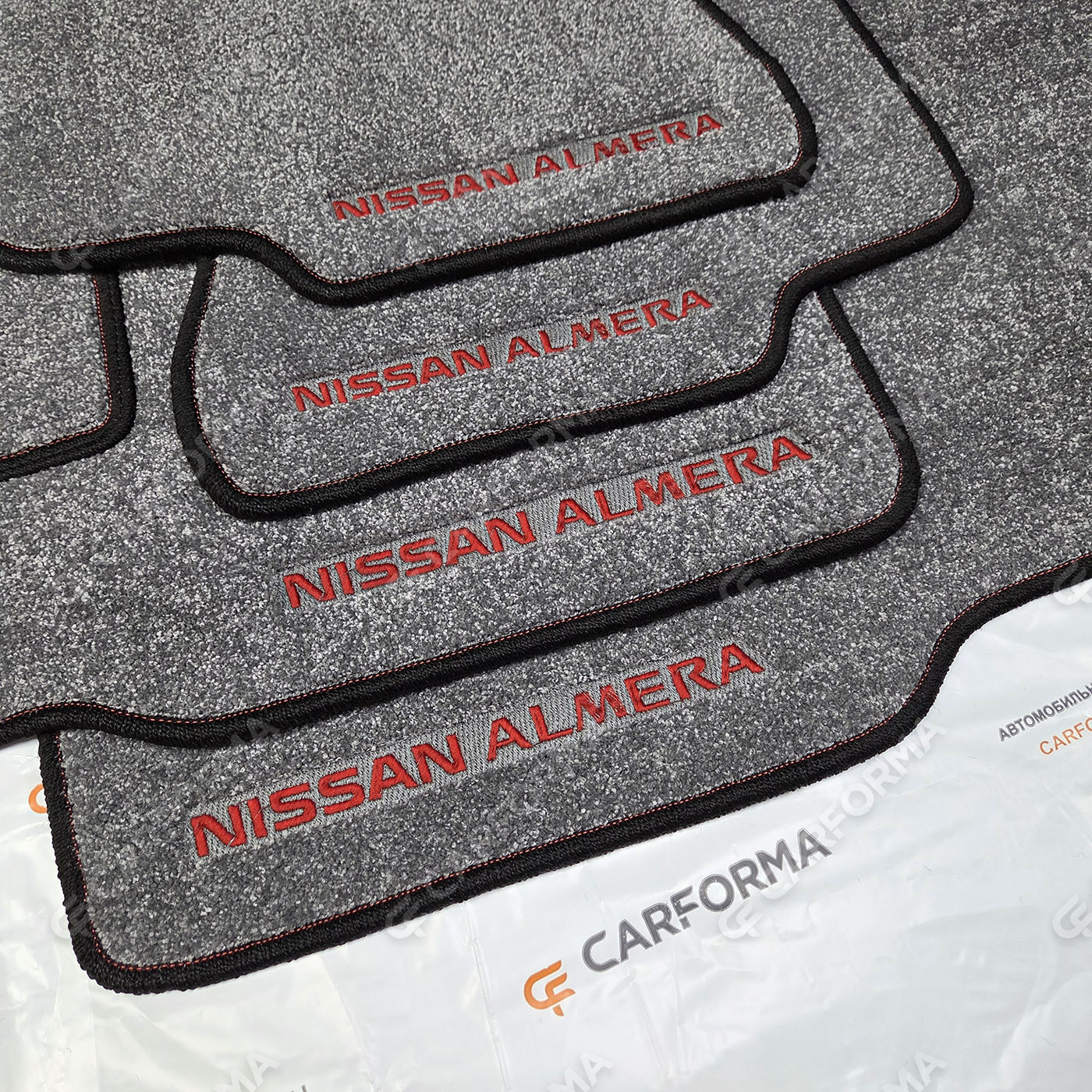 Ворсовые коврики на Nissan Almera Classic (B10) 2006&nbsp;-&nbsp;2013 в Саратове