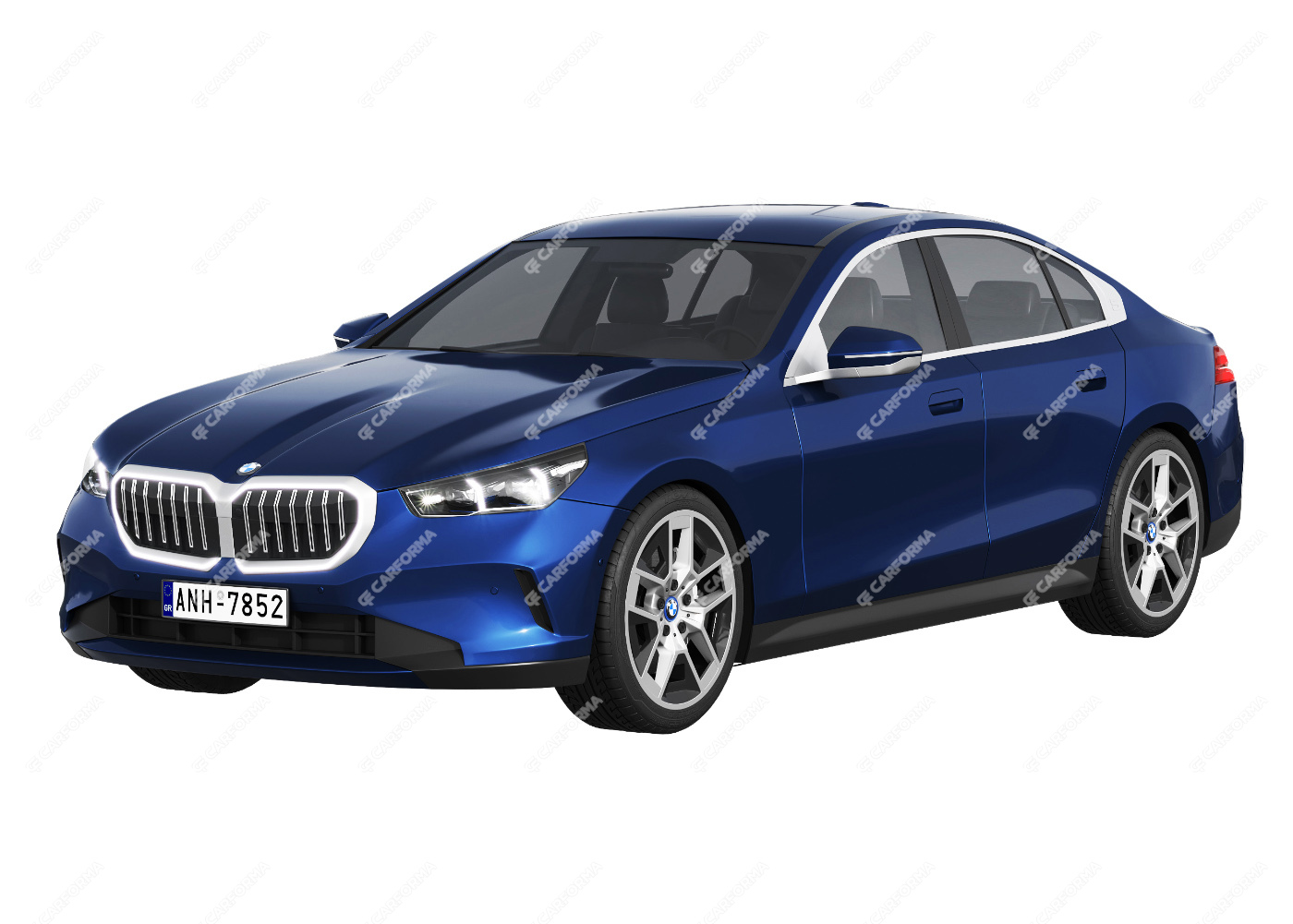 Ворсовые коврики на BMW 5 (G60/G61/G68) 2023 - 2025