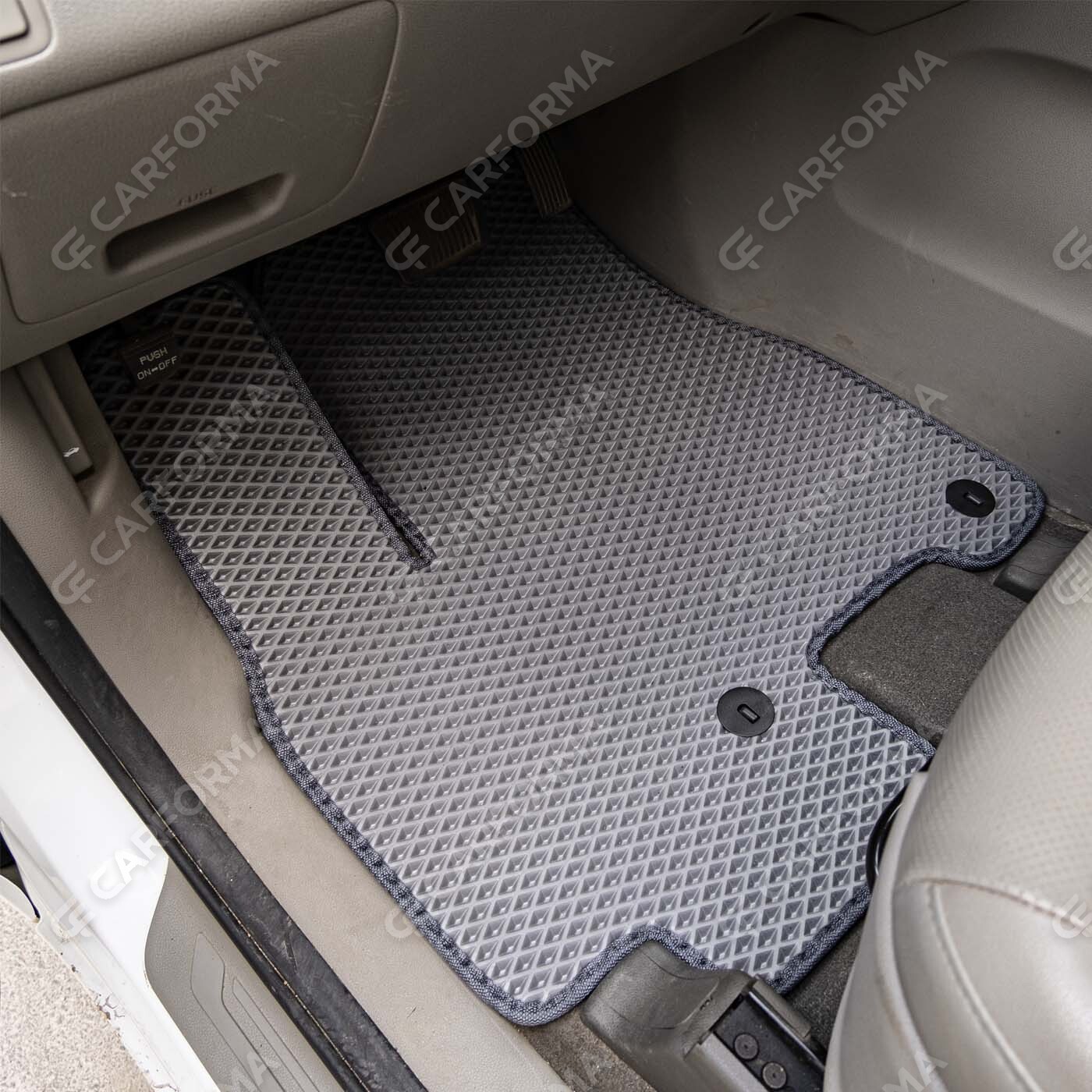 Ворсовые коврики на KIA Carnival III 7 мест 2014&nbsp;-&nbsp;2021 в Саратове