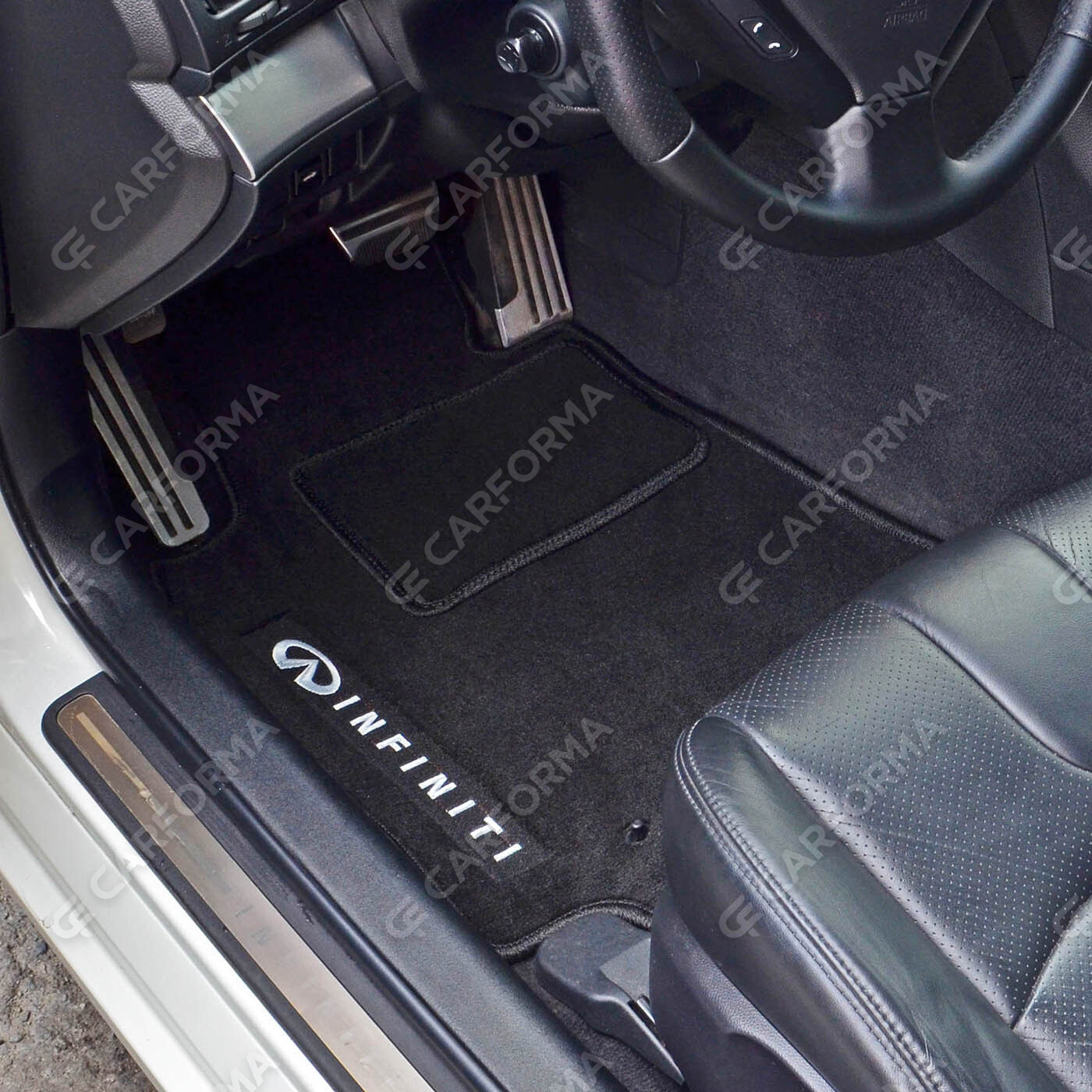 Ворсовые коврики на Infiniti G IV Седан 2006&nbsp;-&nbsp;2014 в Саратове