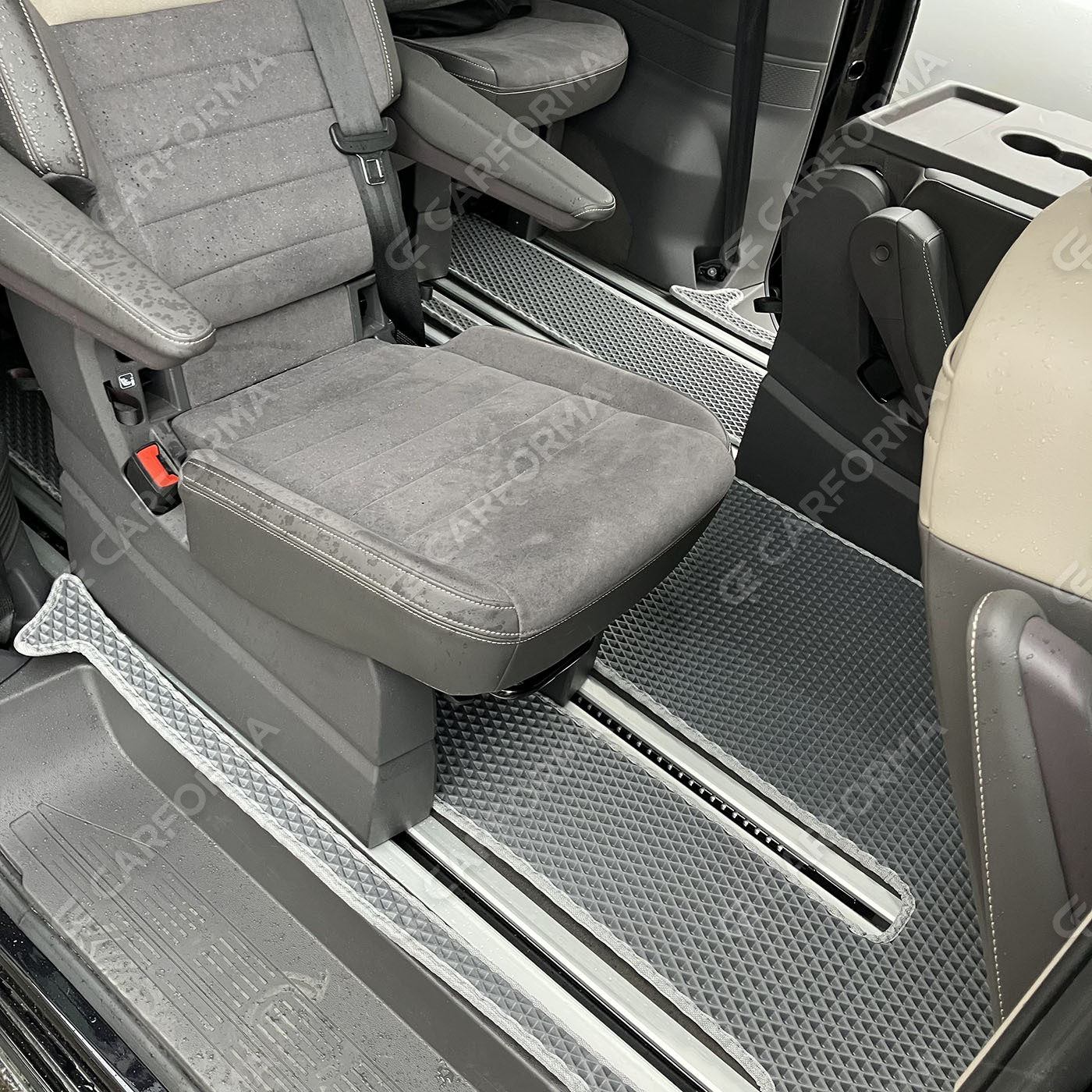 Ворсовые коврики на Volkswagen Multivan (T7) 2021&nbsp;-&nbsp;2026 в Саратове