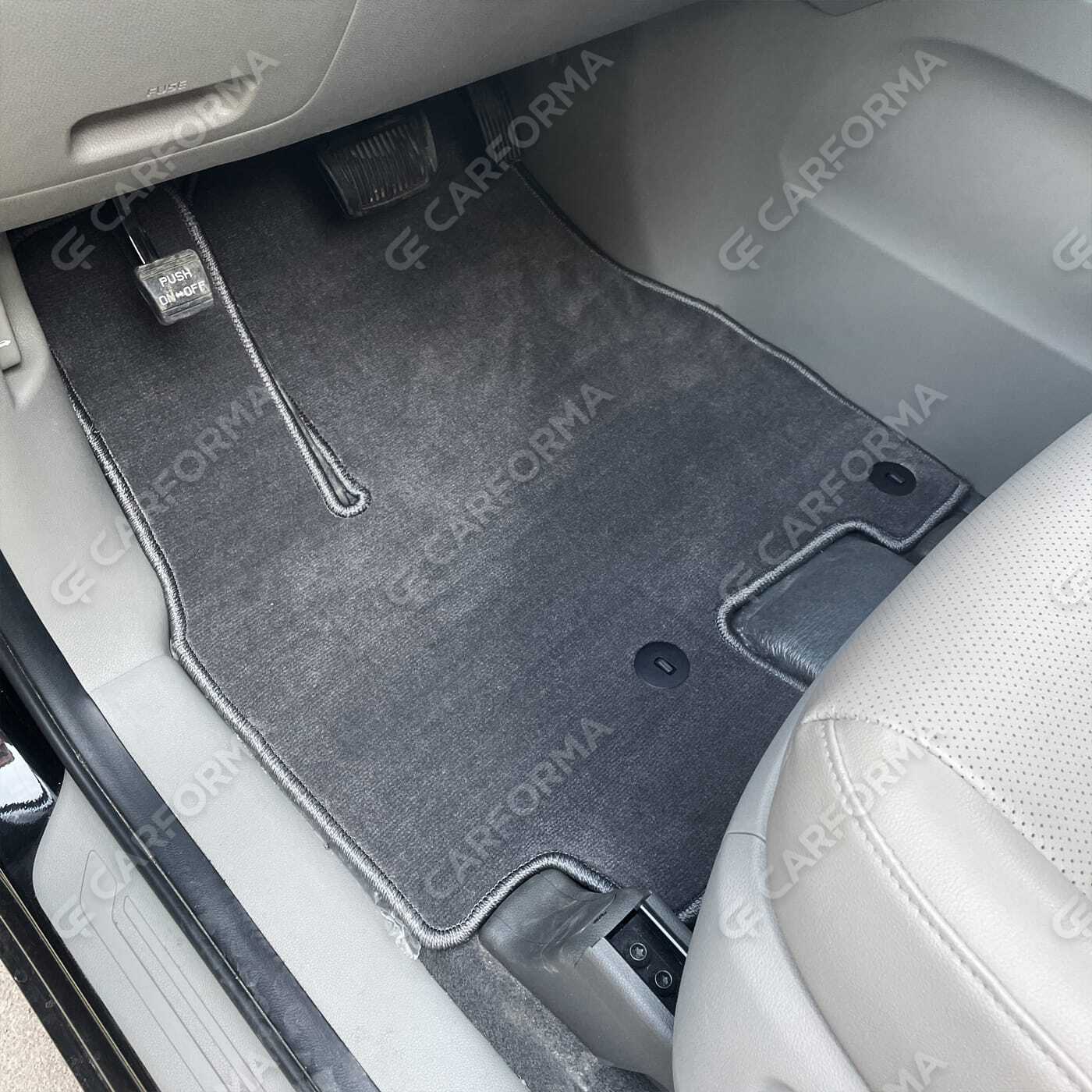 Ворсовые коврики на KIA Carnival III 7 мест 2014&nbsp;-&nbsp;2021 в Саратове