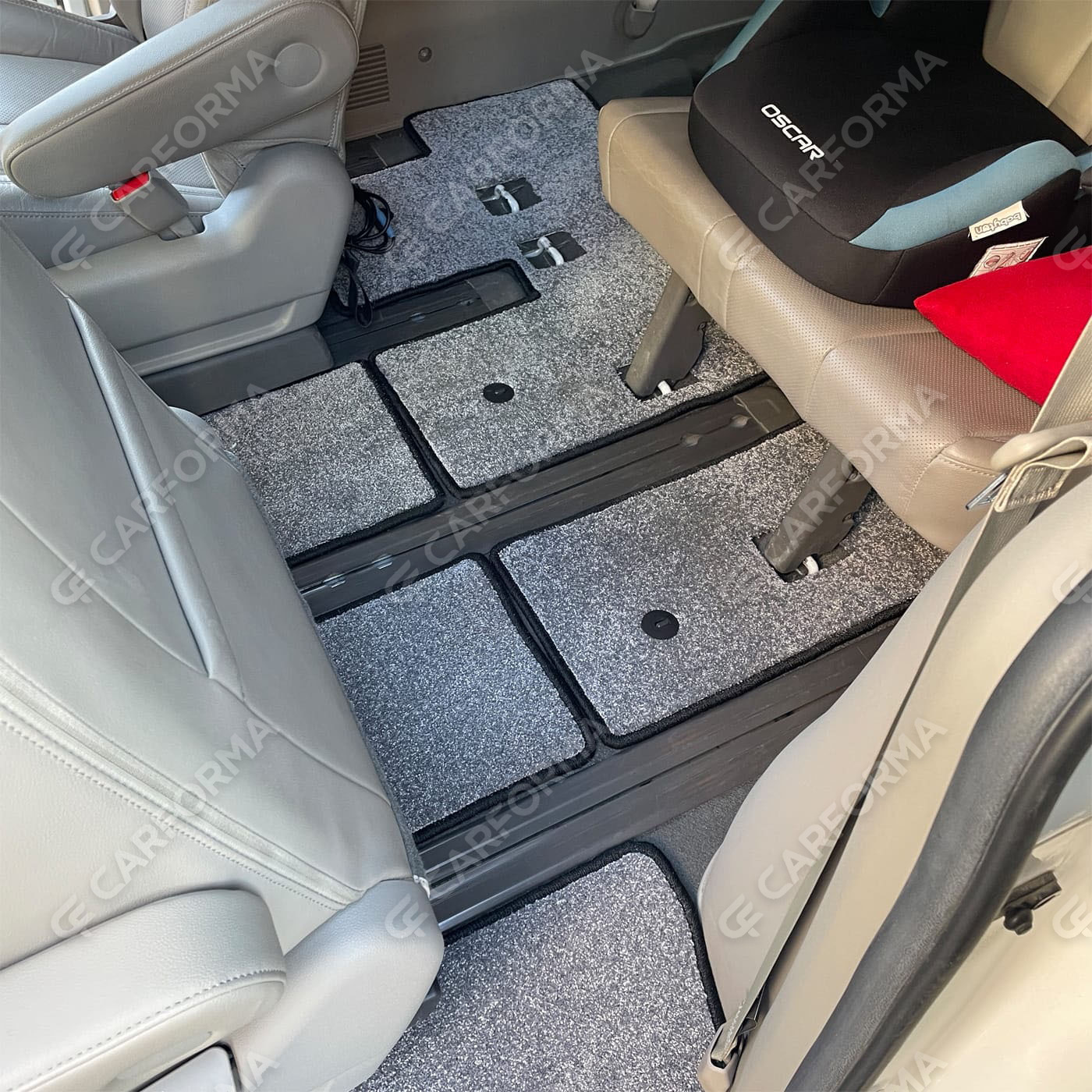 Ворсовые коврики на KIA Carnival III 7 мест 2014&nbsp;-&nbsp;2021 в Саратове