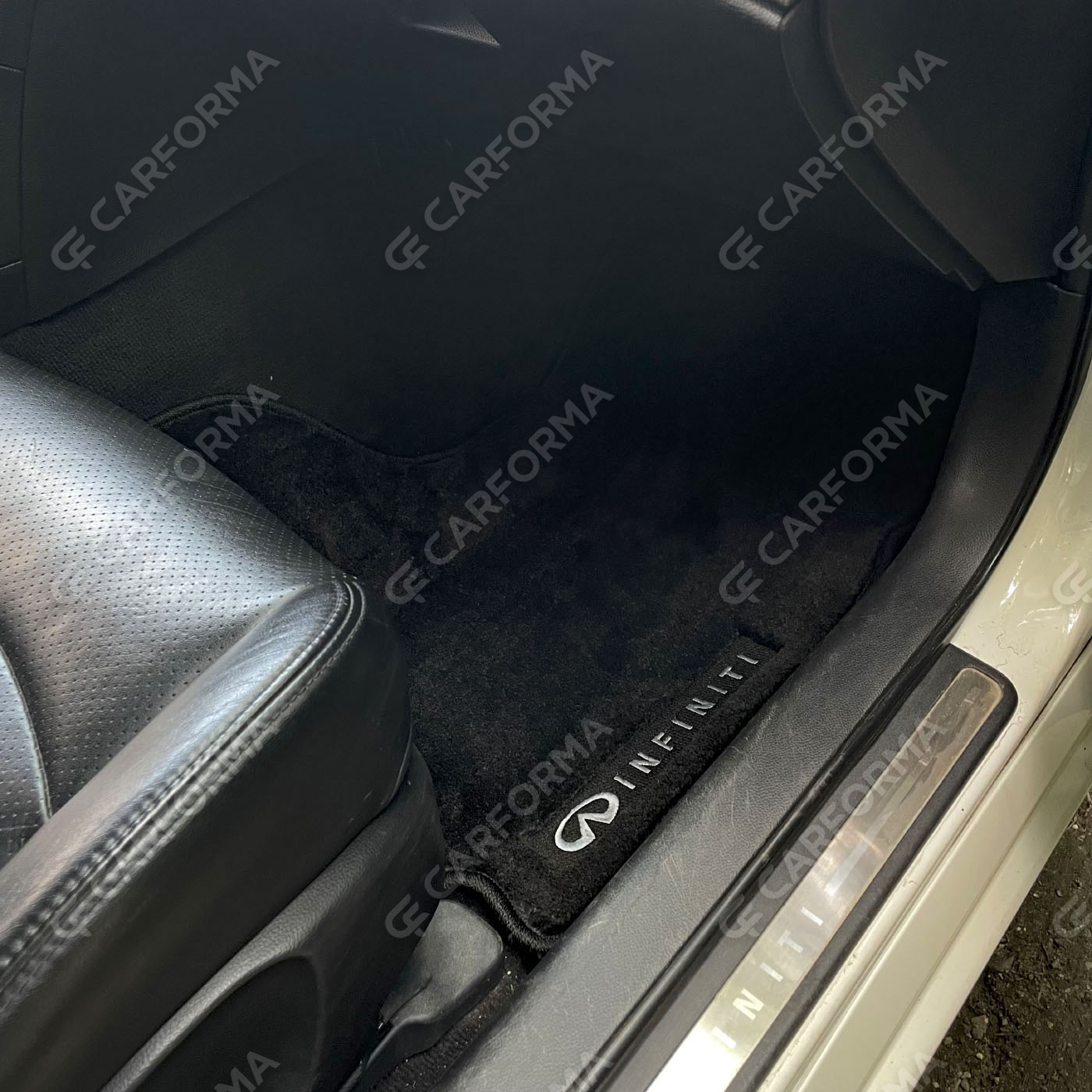 Ворсовые коврики на Infiniti G IV Купе 2006&nbsp;-&nbsp;2014 в Саратове