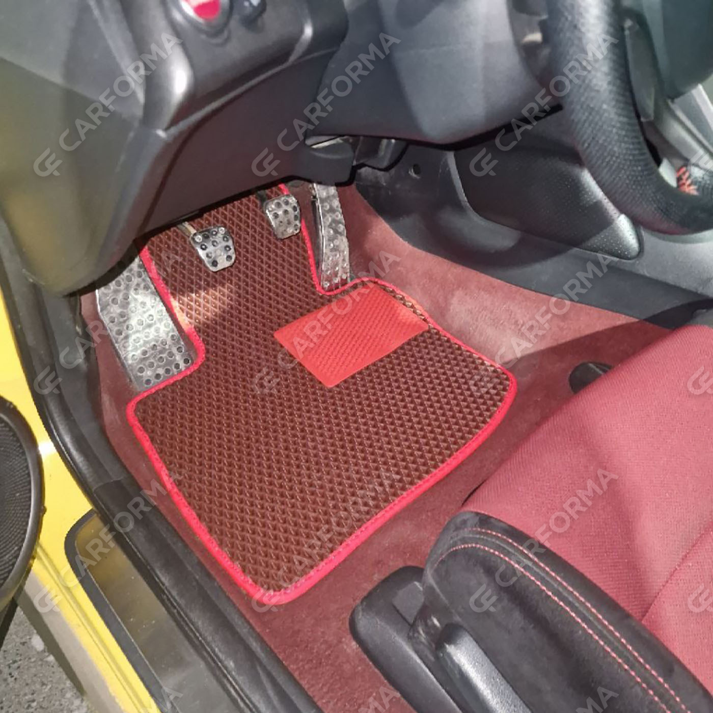 Ворсовые коврики на Honda Civic VIII 3d 2006&nbsp;-&nbsp;2011 в Саратове