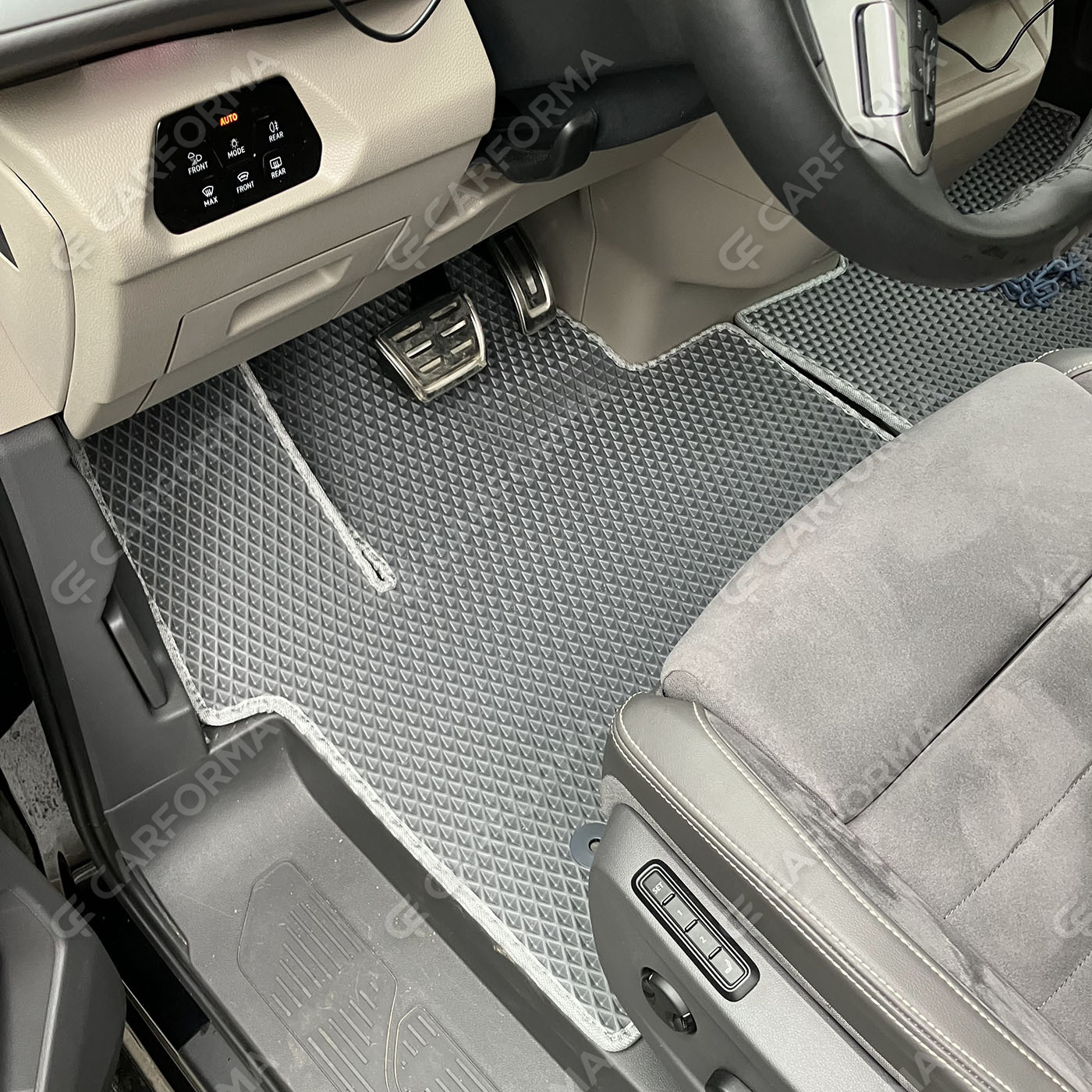 Ворсовые коврики на Volkswagen Multivan (T7) 2021&nbsp;-&nbsp;2026 в Саратове