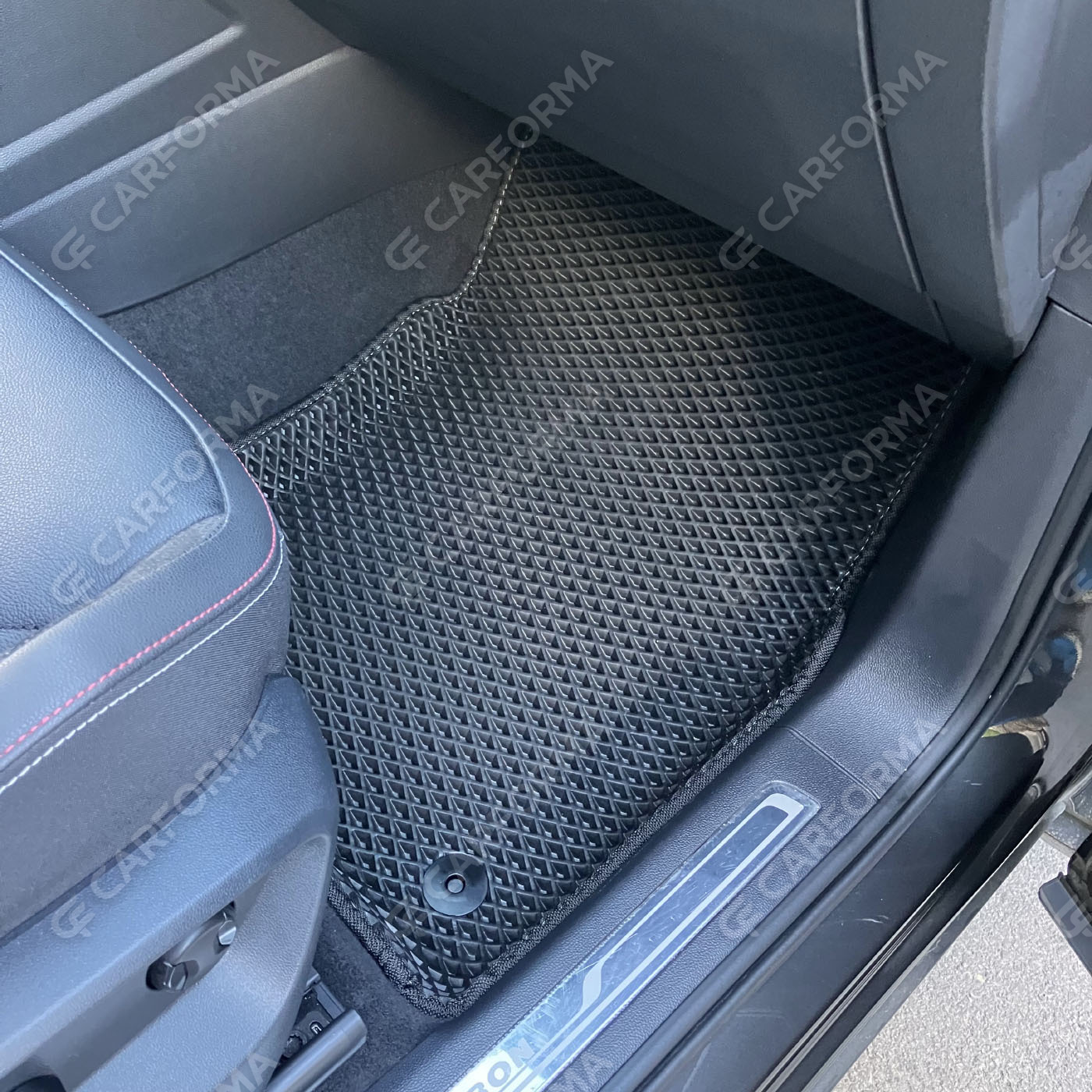 Водительские ворсовые коврики Volkswagen Tayron 2018&nbsp;-&nbsp;2026 в Саратове