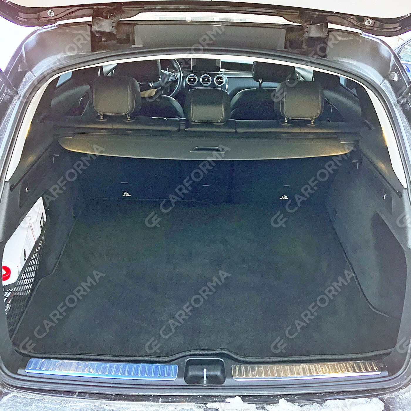 Ворсовые коврики на Mercedes GLC (X253) 2015&nbsp;-&nbsp;2023 в Саратове