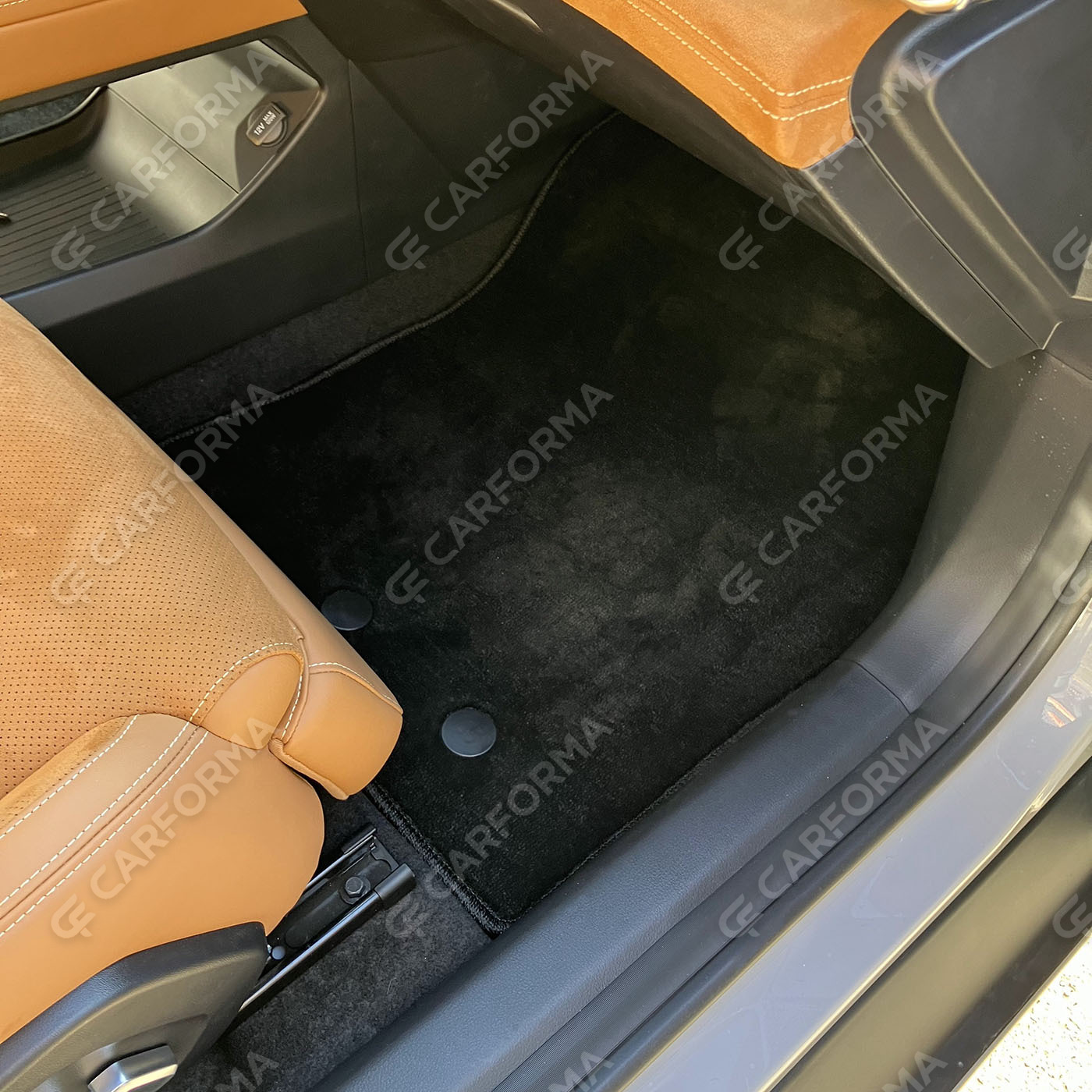 Ворсовые коврики на Mazda EZ-6 2024&nbsp;-&nbsp;2026 в Саратове