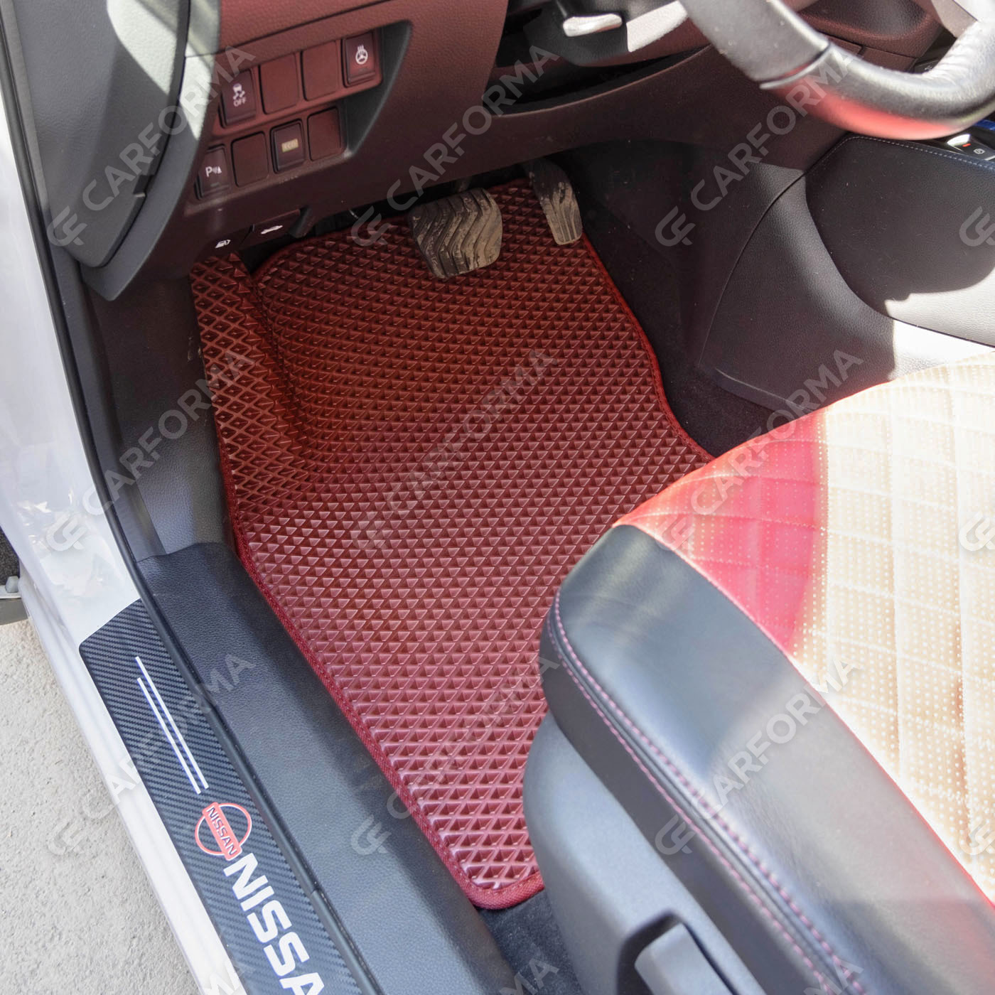 Ворсовые коврики на Nissan Qashqai (J12) 2021&nbsp;-&nbsp;2026 в Саратове