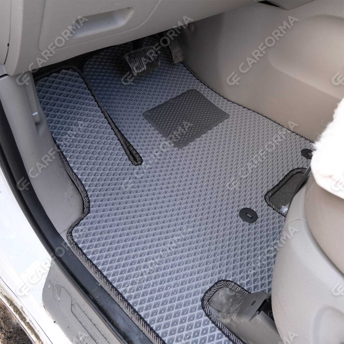 Ворсовые коврики на KIA Carnival III 7 мест 2014&nbsp;-&nbsp;2021 в Саратове