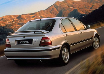 Ворсовые коврики на Honda Civic VI 5d 1995 - 2000 в Саратове