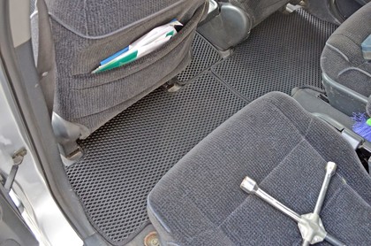 Ворсовые коврики на Honda Odyssey II 1998 - 2004 в Саратове