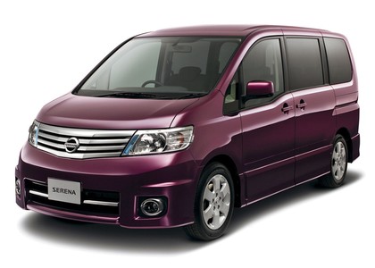 Ворсовые коврики на Nissan Serena (C25) 2005 - 2010 в Саратове