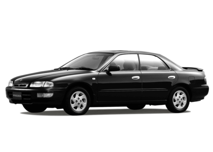 Ворсовые коврики на Nissan Presea (R11) 1995 - 2000 в Саратове