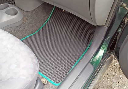 Ворсовые коврики на Toyota Echo 1999 - 2006 в Саратове