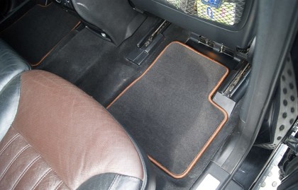 Ворсовые коврики на Mercedes GL (X164) 2006 - 2012 в Саратове