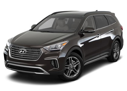 Ворсовые коврики на Hyundai Grand Santa Fe 2012 - 2018 в Саратове
