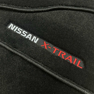 Ворсовые коврики на Nissan X-Trail II 2007 - 2015 в Саратове