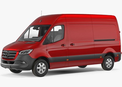 Ворсовые коврики на Mercedes Sprinter (W907/W910) 2018 - 2025 в Саратове