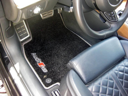 Ворсовые коврики на Audi A6 (C7) 2011 - 2018 в Саратове