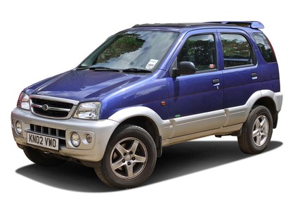 Ворсовые коврики на Daihatsu Terios I 1997 - 2006 в Саратове