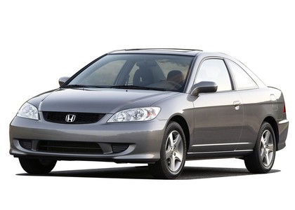 Ворсовые коврики на Honda Civic VII 2d 2001 - 2006 в Саратове