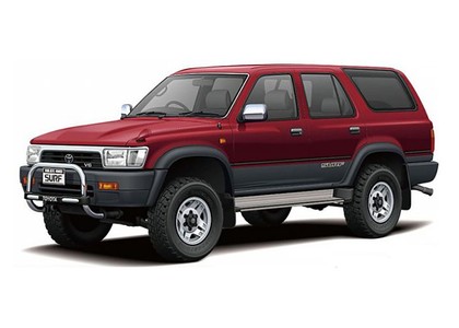 Ворсовые коврики на Toyota Hilux Surf II 1989 - 1995 в Саратове