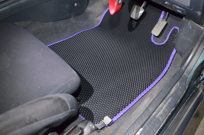 Ворсовые коврики на Toyota Starlet (P80) 1989 - 1995 в Саратове
