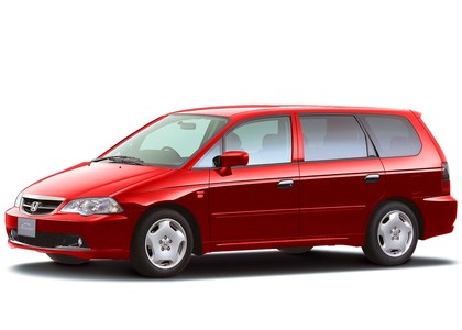Ворсовые коврики на Honda Odyssey II 1998 - 2004 в Саратове