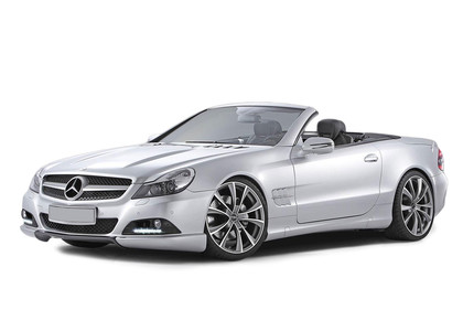 Ворсовые коврики на Mercedes SL (R230) 2001 - 2011 в Саратове