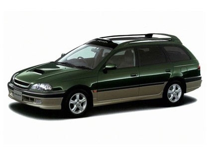 Ворсовые коврики на Toyota Caldina (T21) 1997 - 2002 в Саратове