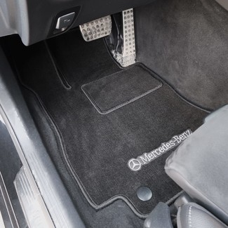 Ворсовые коврики на Mercedes E (W213) 2016 - 2023 в Саратове