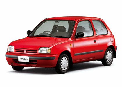 Ворсовые коврики на Nissan March (K11) 1992 - 2002 в Саратове
