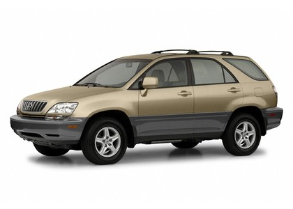 Ворсовые коврики на Lexus RX I 1997 - 2003 в Саратове
