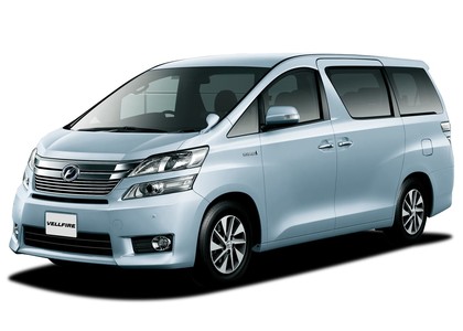 Ворсовые коврики на Toyota Vellfire (H20) 2008 - 2015 в Саратове