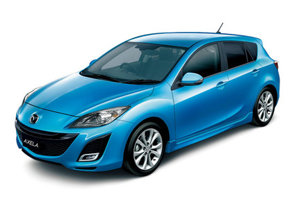 Ворсовые коврики на Mazda Axela II 2009 - 2013 в Саратове