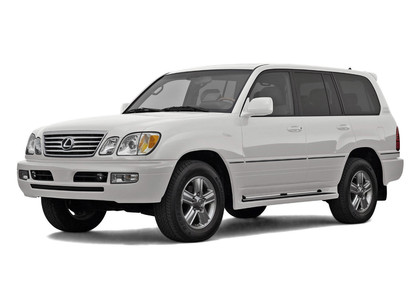 Ворсовые коврики на Lexus LX 470 1997 - 2007 в Саратове