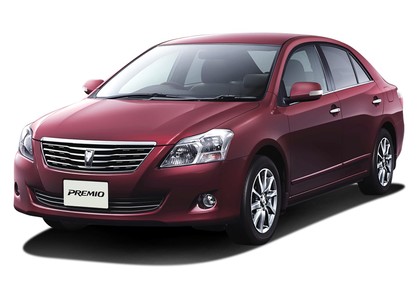 Ворсовые коврики на Toyota Premio II 2007 - 2021 в Саратове