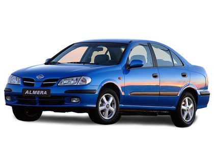 Ворсовые коврики на Nissan Almera II (N16) 2000 - 2006 в Саратове