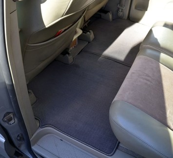 Ворсовые коврики на Toyota Previa (XR30, XR40) 2000 - 2007 в Саратове