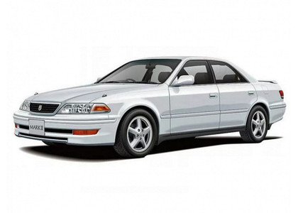 Ворсовые коврики на Toyota Mark II (100) 1996 - 2001 в Саратове