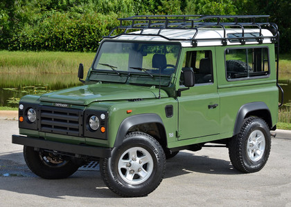 Ворсовые коврики на Land Rover Defender 90 1983 - 2016 в Саратове