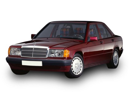 Ворсовые коврики на Mercedes 190 (W201) 1982 - 1993 в Саратове