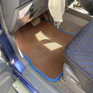 Ворсовые коврики на Toyota Land Cruiser Prado 95 1996 - 2002 в Саратове