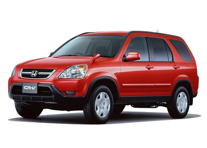 Ворсовые коврики на Honda CR-V II 2001 - 2006 в Саратове