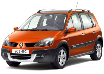 Ворсовые коврики на Renault Scenic II 2003 - 2010 в Саратове
