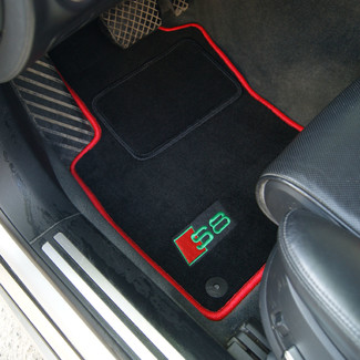 Ворсовые коврики на Audi S8 (D3) 2006 - 2011 в Саратове