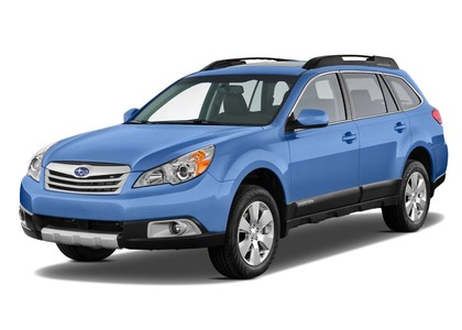 Ворсовые коврики на Subaru Outback IV 2009 - 2015 в Саратове