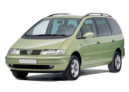 Ворсовые коврики на Volkswagen Sharan I 1995 - 2010 в Саратове